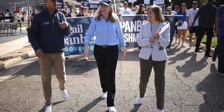 Democrats stand by their man despite vicious texts wishing death on GOP rival and his kids