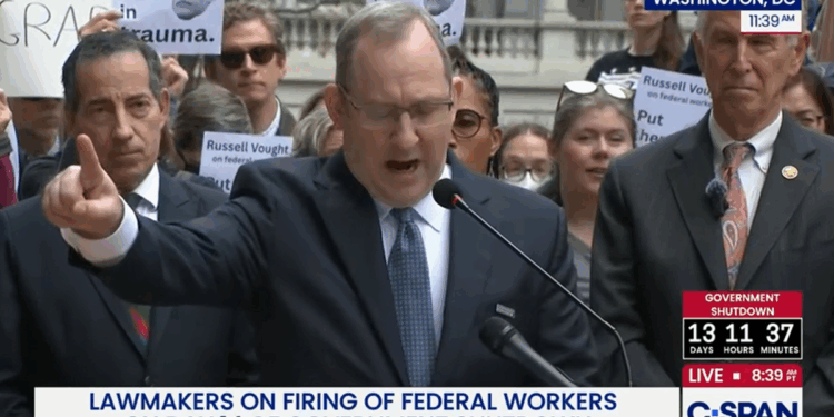 Dems' Shutdown Presser Shows Their Lawfare Grift Machine