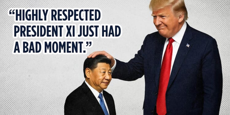 Douglas Andrews: Trump to China: FAFO