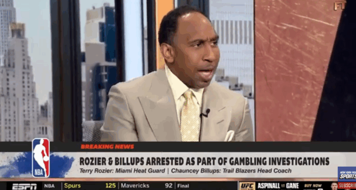 ESPN's Stephen A. Smith Says NBA Betting Scandal Is About Trump