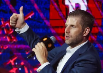 Eric Trump takes credit for Trump 2028 hats to 'trigger' mainstream media