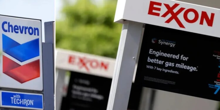 Exxon and Chevron boost output despite forecasts of falling oil prices