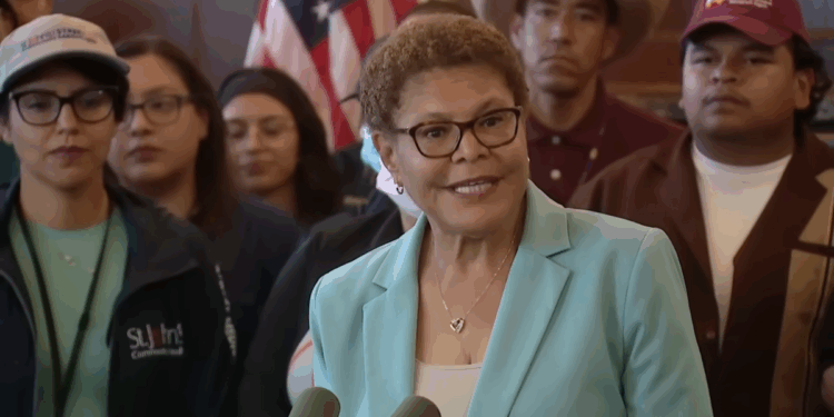 L.A. Mayor Karen Bass