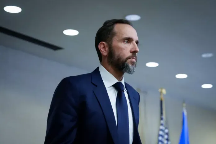 Special Counsel Jack Smith delivers remarks on a recently unsealed indictment including four felony counts against former President Donald Trump on August 1, 2023 in Washington, D.C.