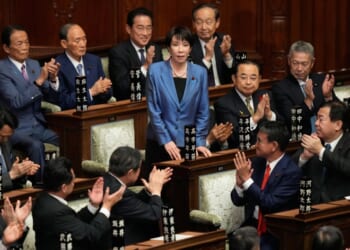 Japan’s parliament elects Sanae Takaichi as nation’s first female prime minister
