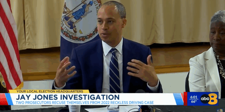 News segment on Jay Jones scandal.