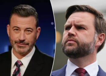 Jimmy Kimmel melts down at VP JD Vance for mocking his ratings