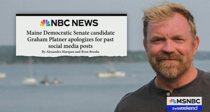 Legacy Newscasts SILENT on Maine Dem’s Racist Posts, Nazi Tattoo