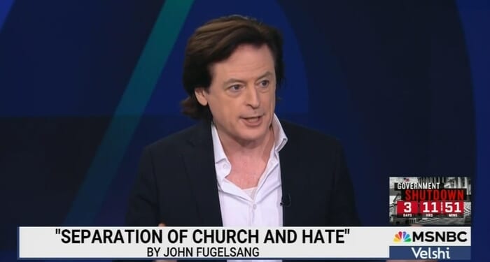 MSNBC's Ali Velshi Aids John Fugelsang Bashing Conservative Christians