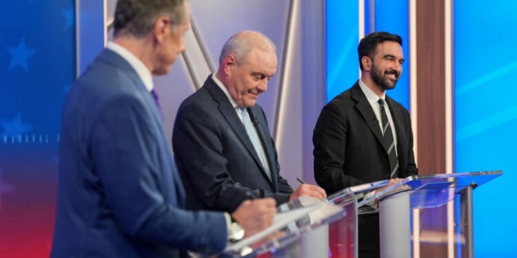 Mamdani weathers Cuomo and Sliwa jabs, beats affordability drum in first NYC mayoral debate