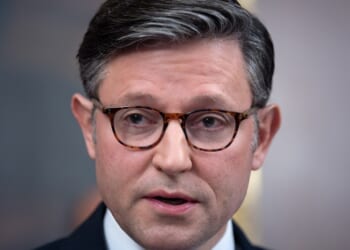 Mike Johnson holds press conference with Brooke Rollins