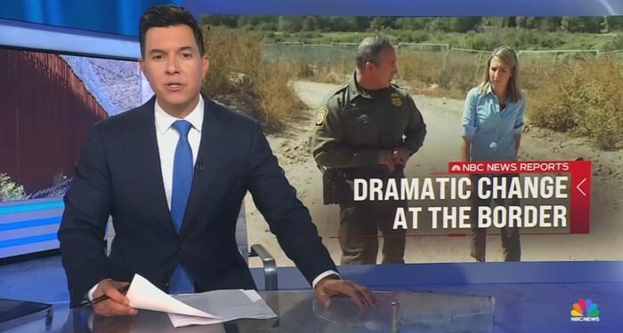 NBC Positively Documents ‘Dramatic Change at the Border’