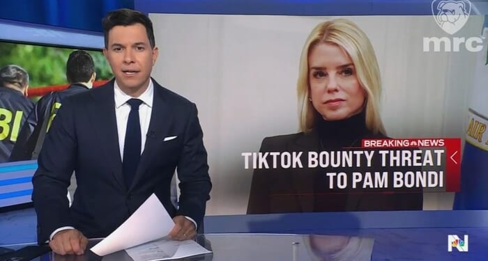 NBC is the ONLY Legacy Nightly Newscast to Report Bondi Murder Bounty