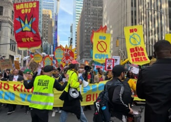 Police presence deployed at 'No Kings' protests nationwide