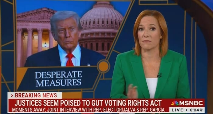 Psaki Freaks Out That SCOTUS Is Helping GOP 'Rig' Elections