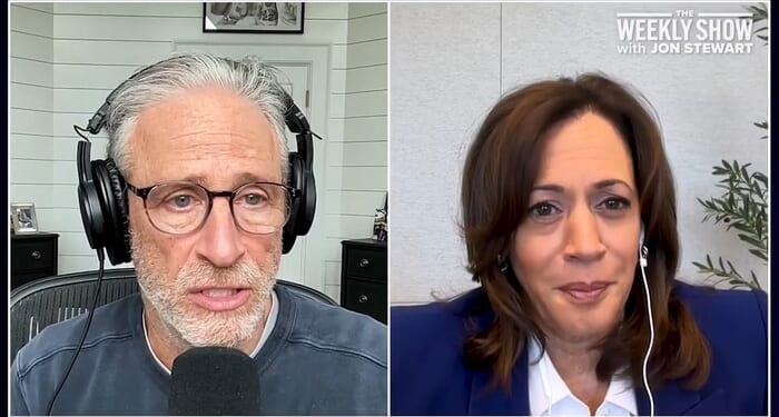Stewart Tells Harris Dems Need To Go Further Left On Healthcare