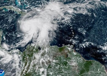 Storm Melissa reaches hurricane strength