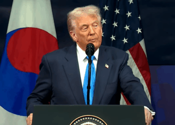Trump declares the US as ‘hottest country’ in opening remarks in South Korea