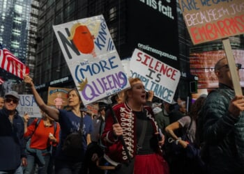 Trump posts AI video dumping brown liquid on 'No Kings' protesters