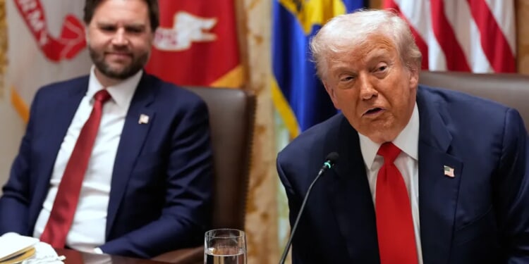 Trump slaps down ABC reporter after Stephanopoulos cuts off Vance