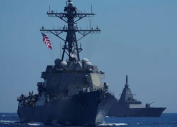 US Navy fighter jet and helicopter crash in South China Sea