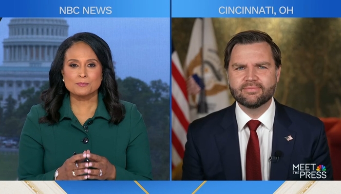 Vance Calls Out NBC News for Noting Bibi Boos, Skipping Trump Applause