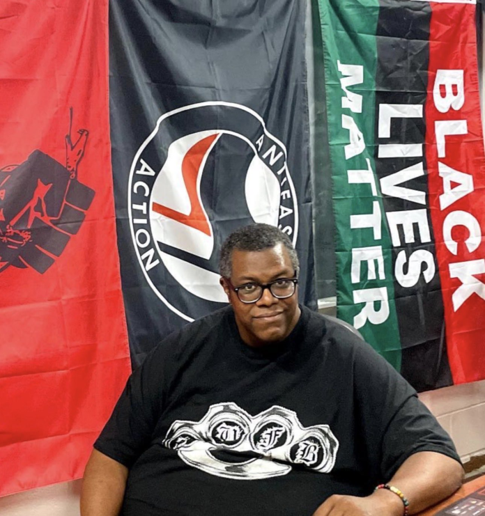 Jenkins at his office in New Brunswick, New Jersey | Instagram: @verifiedpod