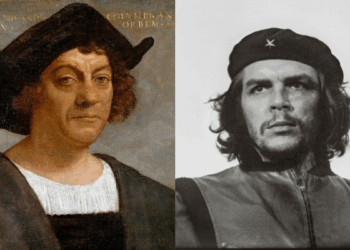 Christopher Columbus and Che Guevara