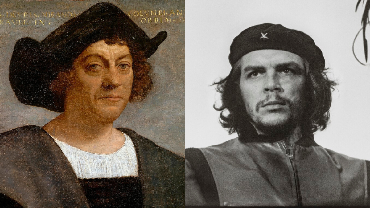 Christopher Columbus and Che Guevara