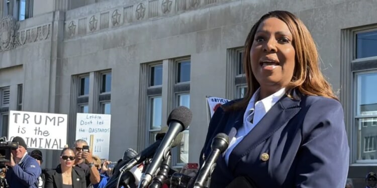 Yes, Letitia James should be prosecuted