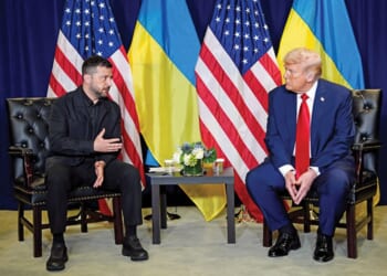 Zelensky meets with Trump at White House