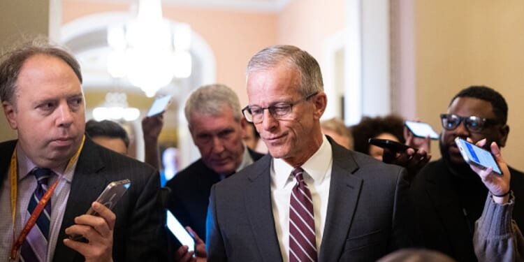 Thune eyes longer stopgap funding bill as shutdown drags on