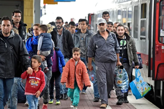 Syrian refugees in Germany