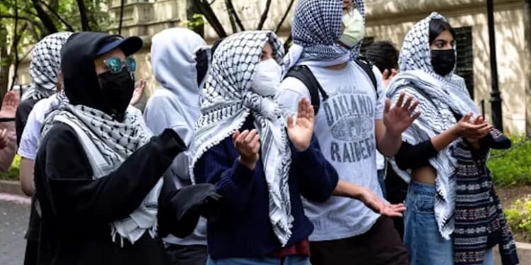“Keffiyeh-Clad Thugs Assailing Jews on Campus and in the Streets”
