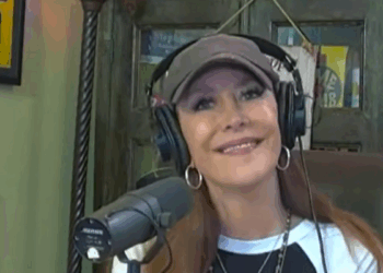 Leftist Radio Host Stephanie Miller Mock-Kisses the Feet of Jasmine Crockett