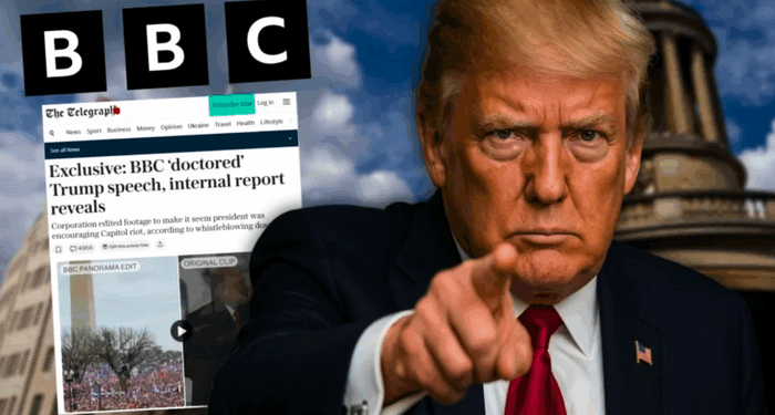 Politico Highlights How Trump 'Gloats' in Reaction to BBC Resignations