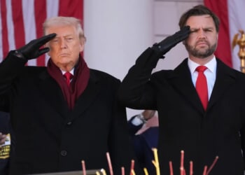 Marine veteran Vance joins Trump for Arlington ceremony honoring troops