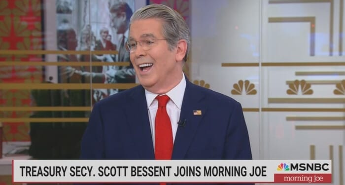 '4-on-1 Seems About Right'—Scott Bessent's Morning Joe Master Class