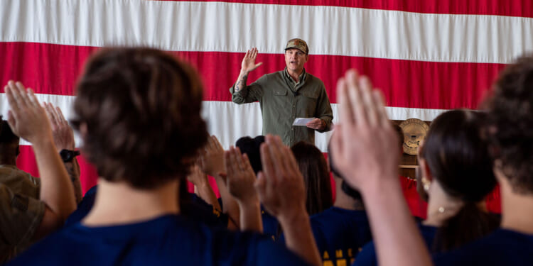 The Military’s Recruiting Surge