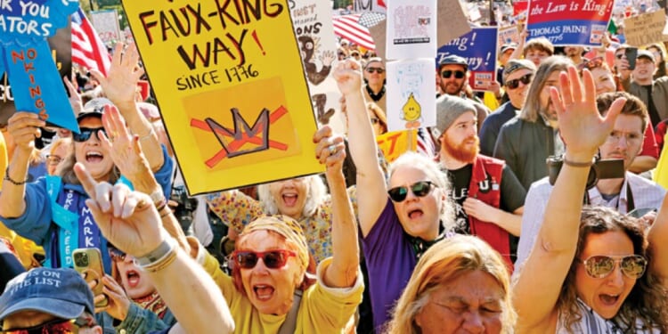 The demonstrators and democracy