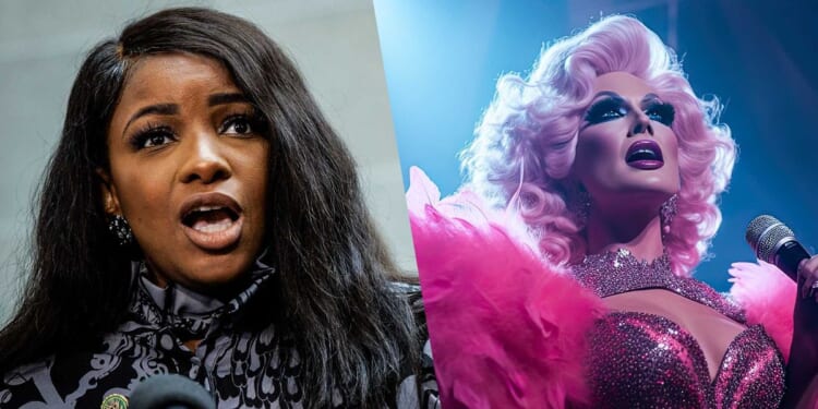 Jasmine Crockett bows down to transgenders by mocking MAGA women’s looks