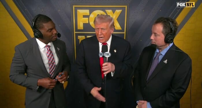 Sportswriters Hit Trump for 'Sportswashing' at Commanders Game