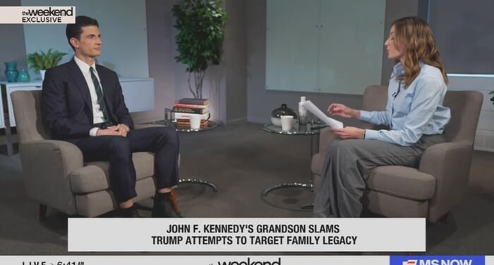 On MS NOW, Schlossberg Calls RFK Jr. 'Dangerous--A Rabid Dog'