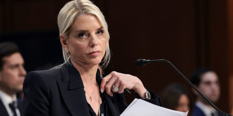 Is Bondi Saying Her DOJ’s Prior ‘Exhaustive’ Epstein Review Was a Sham?