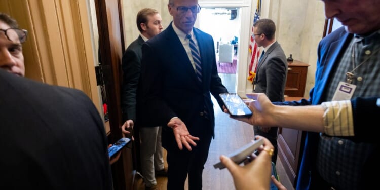 Thune fields Senate GOP backlash over 'Arctic Frost' surveillance provision