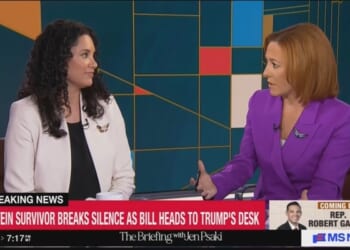 Jen Psaki Exploits Epstein Victim in Failed Attempt to Implicate Trump