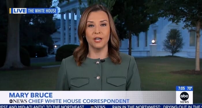 ABC's Mary Bruce Wasn't a Courageous Reporter on Declining Biden