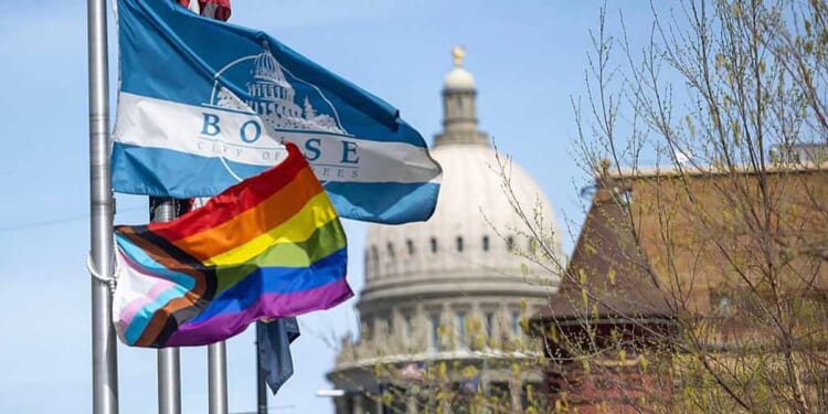 These banners don’t just signal ‘Pride’ — they announce conquest