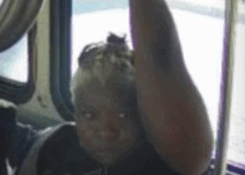 Video: Female bully towers over and beats up elderly woman on Florida bus. Victim is left 'battered and bruised': Sheriff.