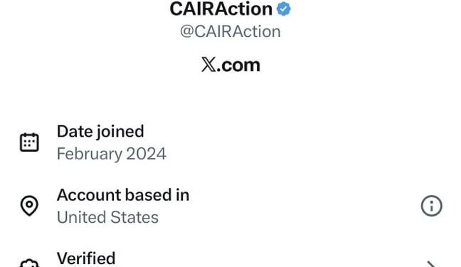 CAIR's Election Arm Has Account Run Out of Turkey